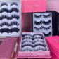 5 Pair mink book