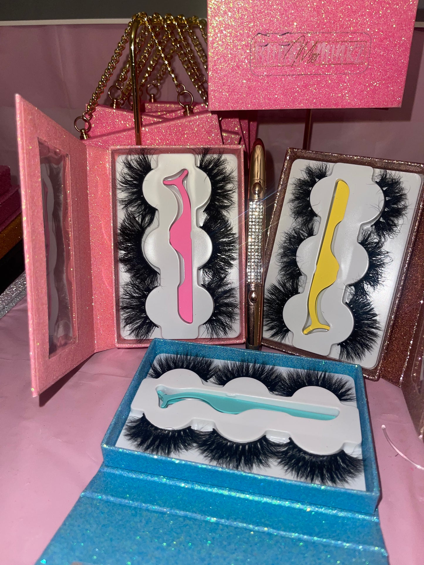 3 Pair Mink Book