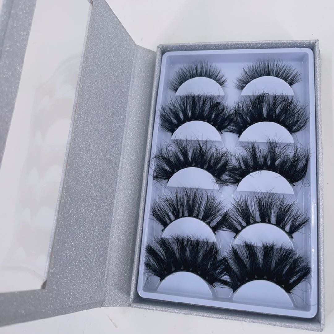 5 Pair mink book